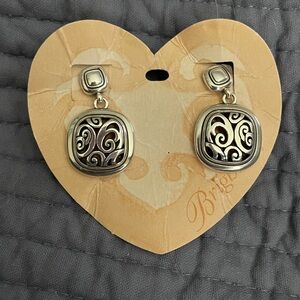 Brighton Silver Swirl Earrings